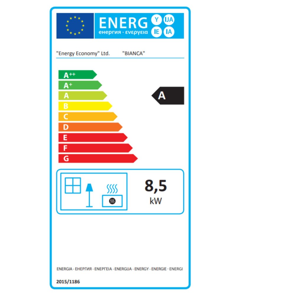 Kályha Balkan Energy Bianca, 8.5kW | Levegős kályhák | Kályhák |