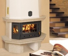 Vízteres kandallóbetét