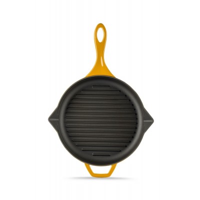 Zománcozott öntöttvas grill serpenyő Hosse, Dijon, Ф24cm - Öntöttvas grill serpenyő