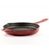 Zománcozott öntöttvas grill serpenyő Solagio, Rubin, Ф28cm