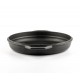 Zománcozott öntöttvas grill serpenyő Hosse, Black Onyx, Ф22cm | Lapos öntöttvas serpenyő | Öntöttvas serpenyő |