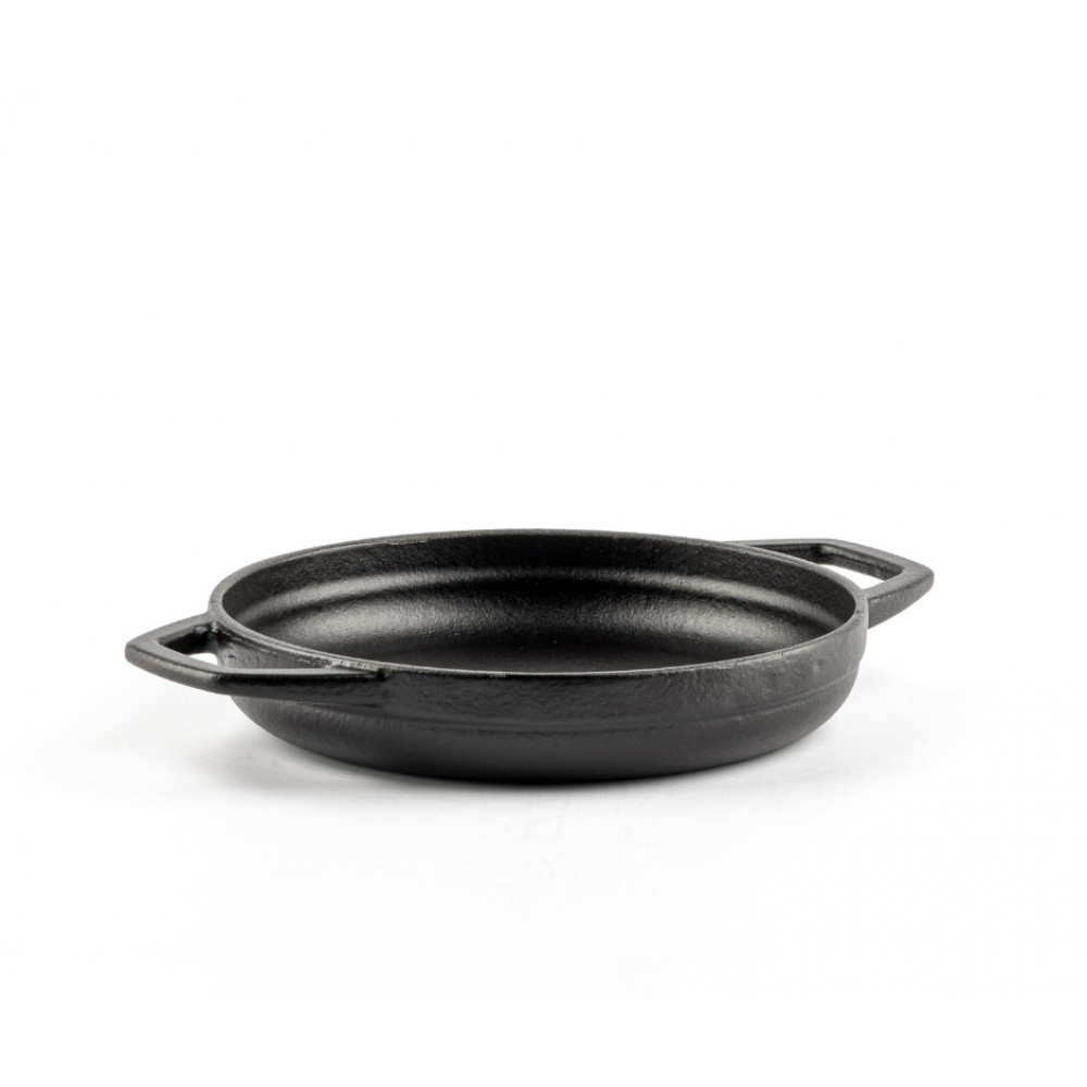 Zománcozott öntöttvas serpenyő két fogantyúval Hosse, Black Onyx, Ф16cm