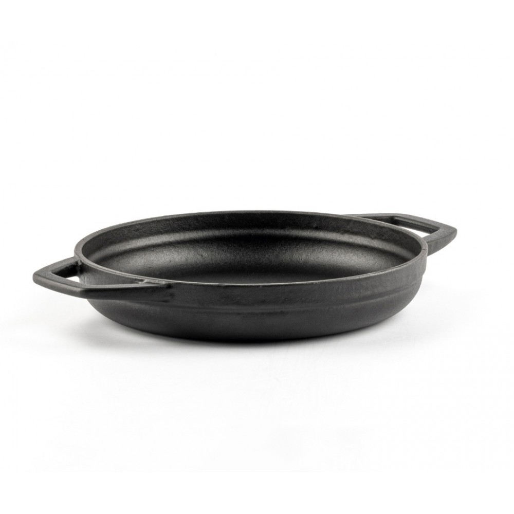 Zománcozott öntöttvas serpenyő két fogantyúval Hosse, Black Onyx, Ф19cm