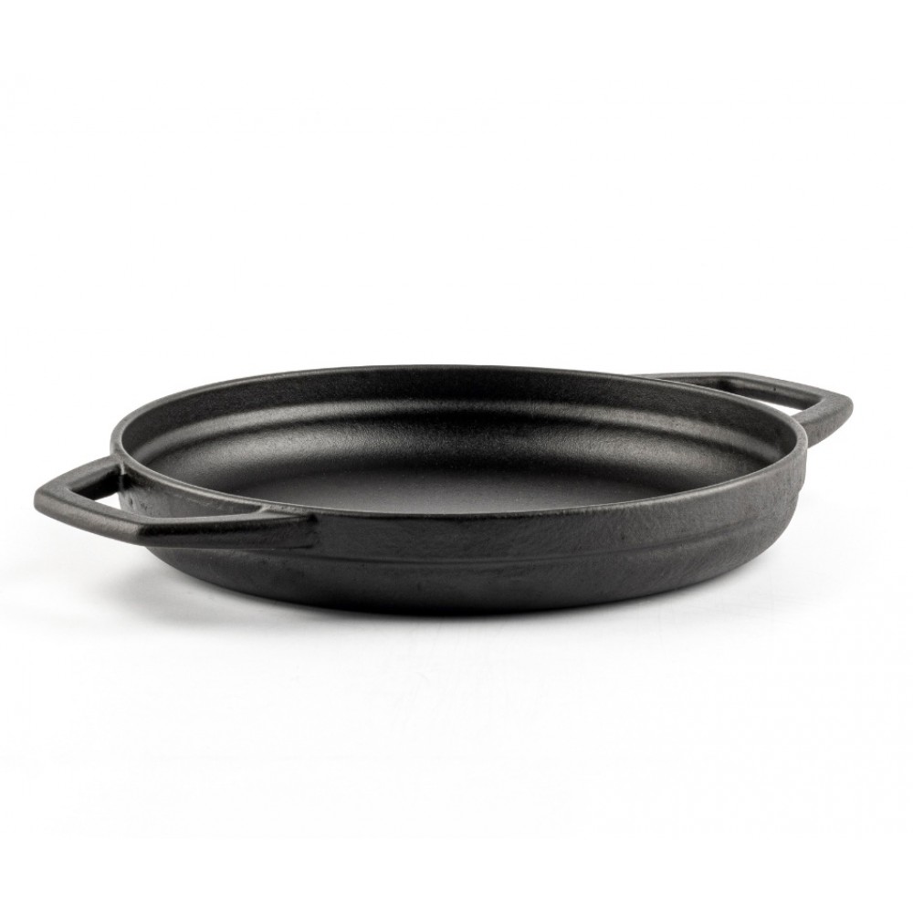 Zománcozott öntöttvas serpenyő két fogantyúval Hosse, Black Onyx, Ф22cm