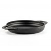 Zománcozott öntöttvas serpenyő két fogantyúval Solagio, Black Onyx, Ф22cm