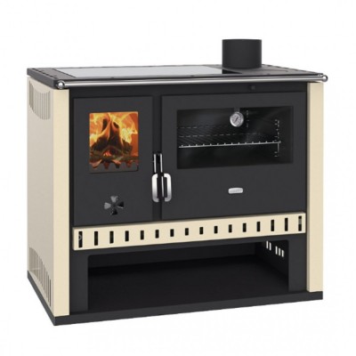 Fatüzelésű tűzhely Prity GT, üvegkerámia főzőlappal, 15 kW - Termék összehasonlítása