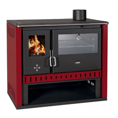 Fatüzelésű tűzhely Prity GT Red, rozsdamentes sütővel, 15 kW - Termék összehasonlítása