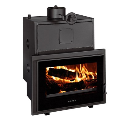 Vízteres kandallóbetét Prity P W28 TV, 28.2kw - Vízteres kandallóbetét