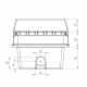 Öntöttvas pellet kályha égőedény, 106x61mm |  |  |