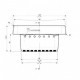 Öntöttvas pellet kályha égőedény Ecoteck, Ravelli és másokhoz, 143x106mm |  |  |