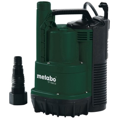 Búvárszivattyúszivattyú tiszta vízhez, METABO TP 7500, teljesítmény 300 W, áramlás 7500 l/h, szállítómagasság 6,5 m - Metabo