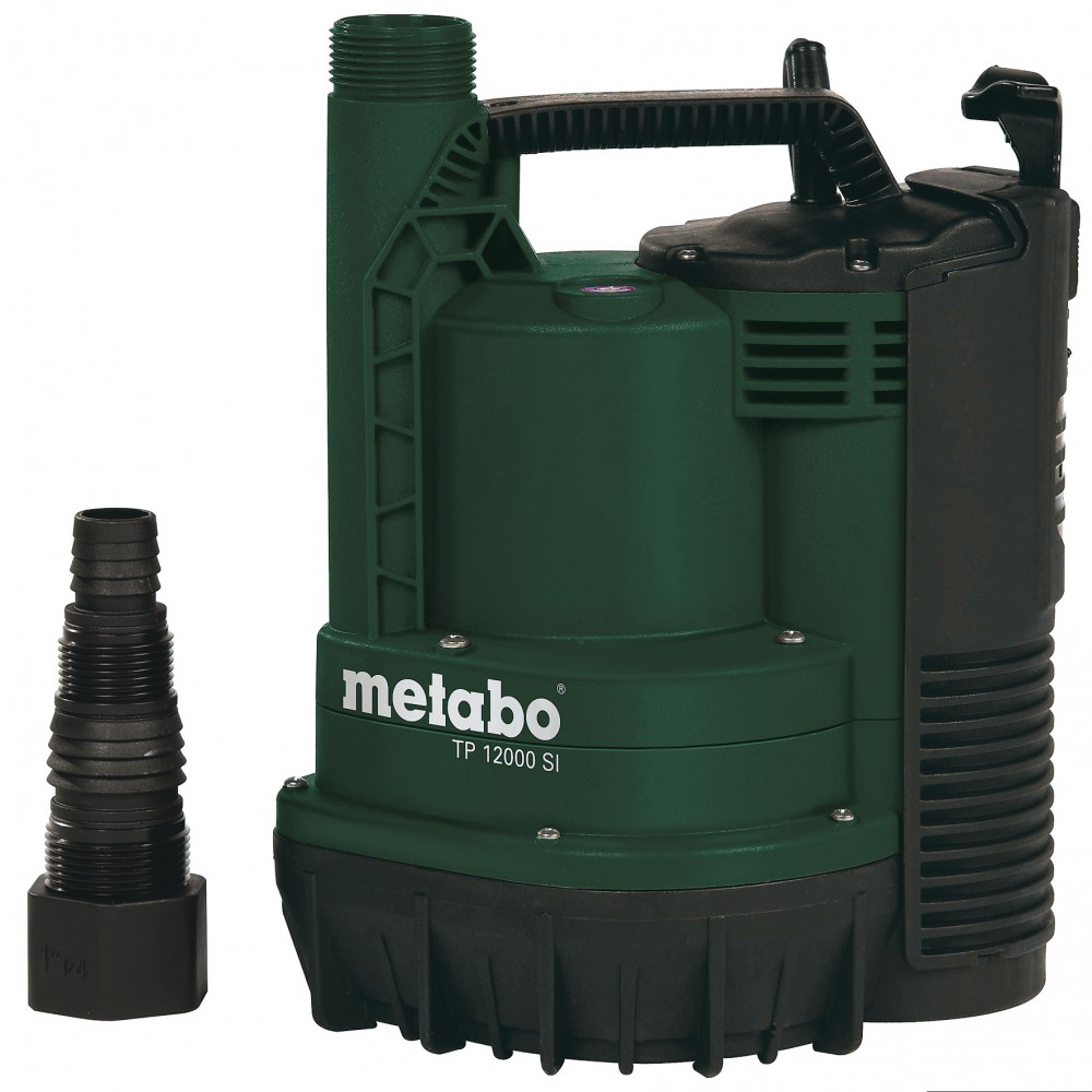 Metabo TP 12000 SI tiszta vízhez való Búvárszivattyúszivattyú, teljesítmény 600 W, áramlás 11 700 l/h, emelőmagasság 9 m | Búvárszivattyú | Vízszivattyú / Vízpumpa |
