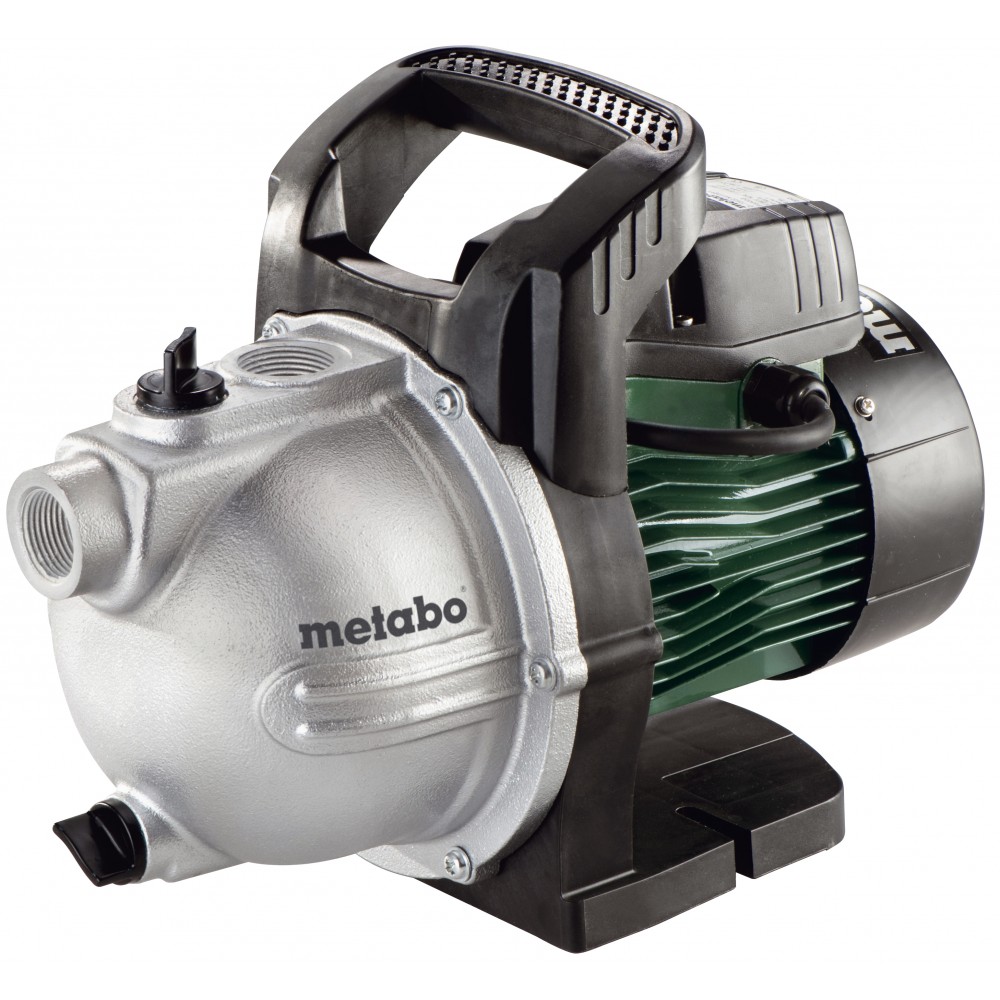 Egyfázisú kerti szivattyú tiszta vízhez Metabo P 4000 G, teljesítmény 1100 W, áramlás 4000 l/h, magasság 46 m