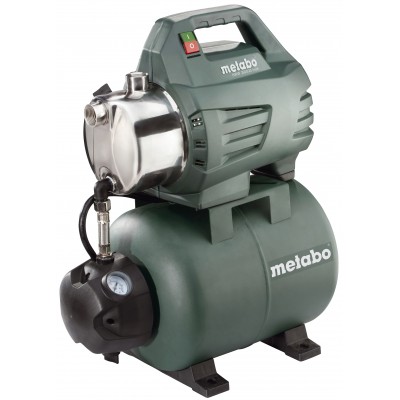 Egyfázisú hidrofor vízszivattyú METABO HWW 3500/25 INOX, teljesítmény 900 W, áramlás 3500 l/h, emelőmagasság 45 m, tartályűrtartalom 24 L - Termék összehasonlítása