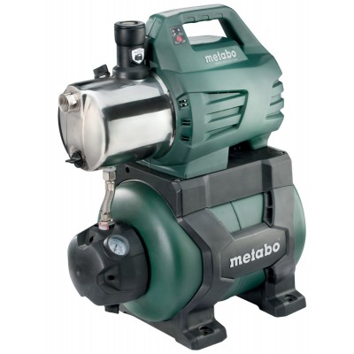 Egyfázisú hidrofor vízszivattyú METABO HWW 6000/25 INOX, teljesítmény 1300 W, áramlási sebesség 6000 l/h, 55 m emelőmagasság, 24 L tartálytérfogat - Termék összehasonlítása