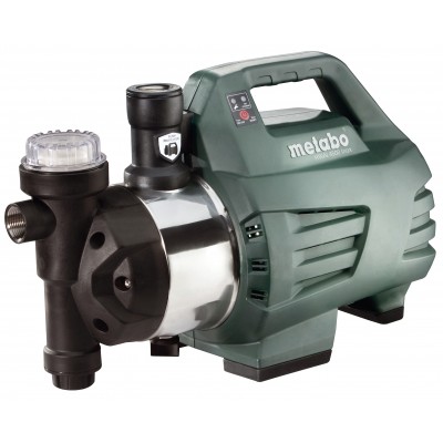 Hidrofor elektronikus nyomáskapcsolóval METABO HWAI 4500 INOX, teljesítmény 1300 W, nyomás 4,8 bar - Termék összehasonlítása