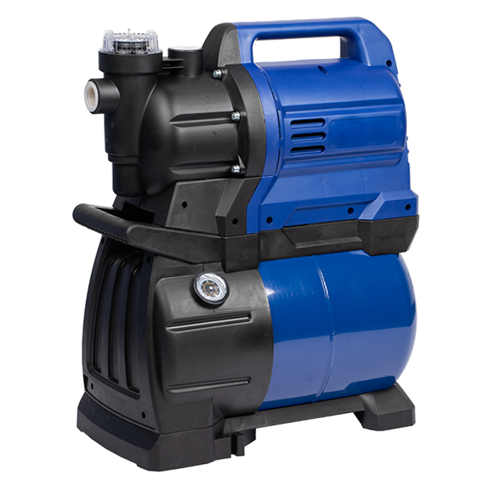 Gmax JGP hidrofor szivattyú – térfogatáram 4,2 m³/h, teljesítmény 1,1 kW, magasság 45 m.
