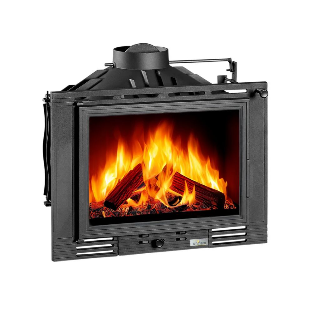 Kandalló UNIFLAM 700 ECO fojtószeleppel, 8 kW | Öntöttvas kandallók | Kandalló |