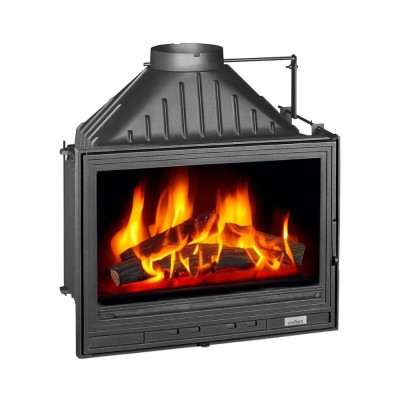 Kandalló UNIFLAM 700 OPTIMA ECO fojtószeleppel és levegőellátással, 12 kW - Kandalló