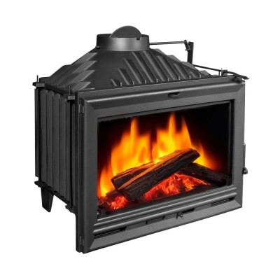 Kandalló UNIFLAM 700 OPTION ECO fojtószeleppel és levegőellátással, 10 kW - Kandalló