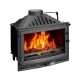 Kandalló UNIFLAM 700 SELENIC ECO fojtószeleppel, 10 kW | Öntöttvas kandallók | Kandalló |