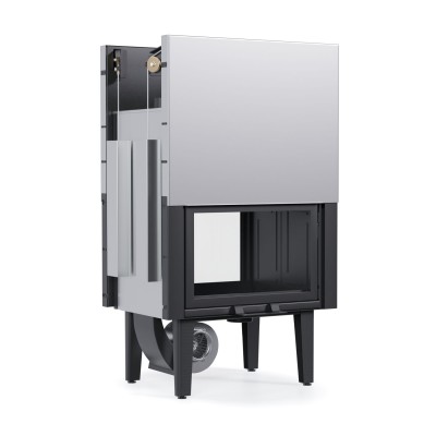 Kandalló Balkan Energy ATS TUNNEL AIR 800, légcsatornákkal, 16.1kW - Kandallóbetét