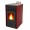 Pellet kandalló Mytherm Angela TA 40 piros, 40kW Pellet kandalló Mytherm Angela TA 40 piros, 40kW