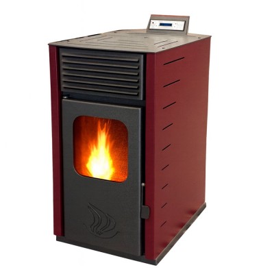Pellet kandalló Mytherm Angela TA 30 piros, 30kW Pellet kandalló Mytherm Angela TA 30 piros, 30kW - Mytherm