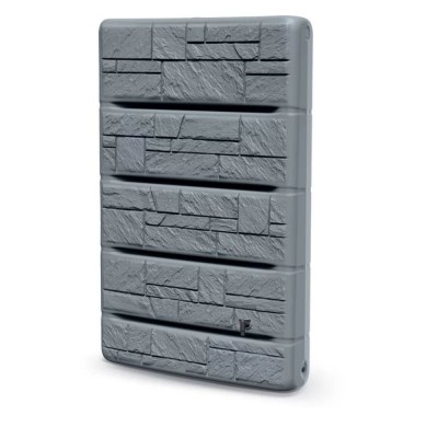 Esővízgyűjtő tartály Prosperplast Arves Wall Stone, 400L, Szürke - Esővízgyűjtő tartályok