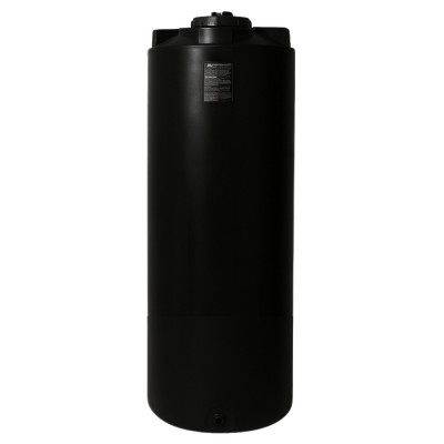 Ivóvíz tartály MAVIL, hengeres függőleges 750 L (fekete) - Ivóvíz tartályok