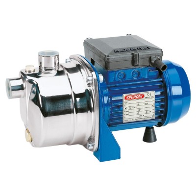 Speroni CAM 80 önfelszívó vízszivattyú – teljesítmény 600 W, emelőmagasság 38 m, áramlási sebesség 50 l/perc, rozsdamentes acél - Termék összehasonlítása
