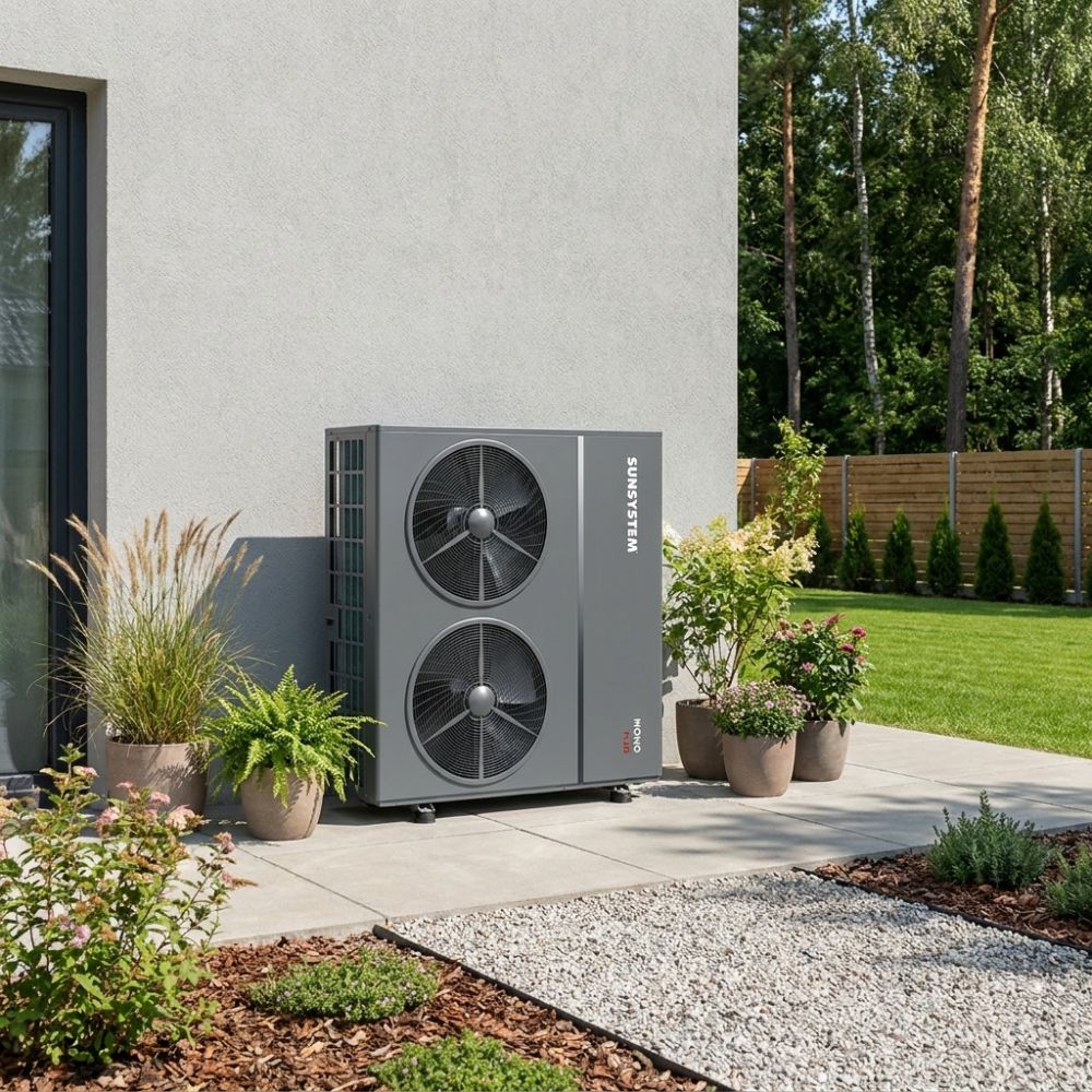 Monoblokk Hőszivattyú Sunsystem MONO PLUS 090 1PH levegő-víz, 9.4kW | Hőszivattyú |  |