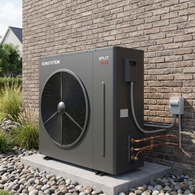 Split Hőszivattyú Sunsystem SPLIT PLUS 060 1PH levegő-víz, 6.22kW - Hőszivattyú