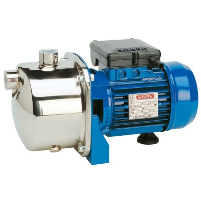 Speroni SM 85-3 centrifugális önfelszívó szivattyú, többfokozatú – teljesítmény 0,70 kW, emelőmagasság 34 m, áramlási sebesség 80 L/perc - Elektromos vízszivattyú