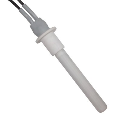 Kerámia pellet kályha gyújtó / ellenállás Cadel, MCZ és mások számára, teljes hossz 107 mm, 300 W - Pellet kályha gyújtók / ellenállások