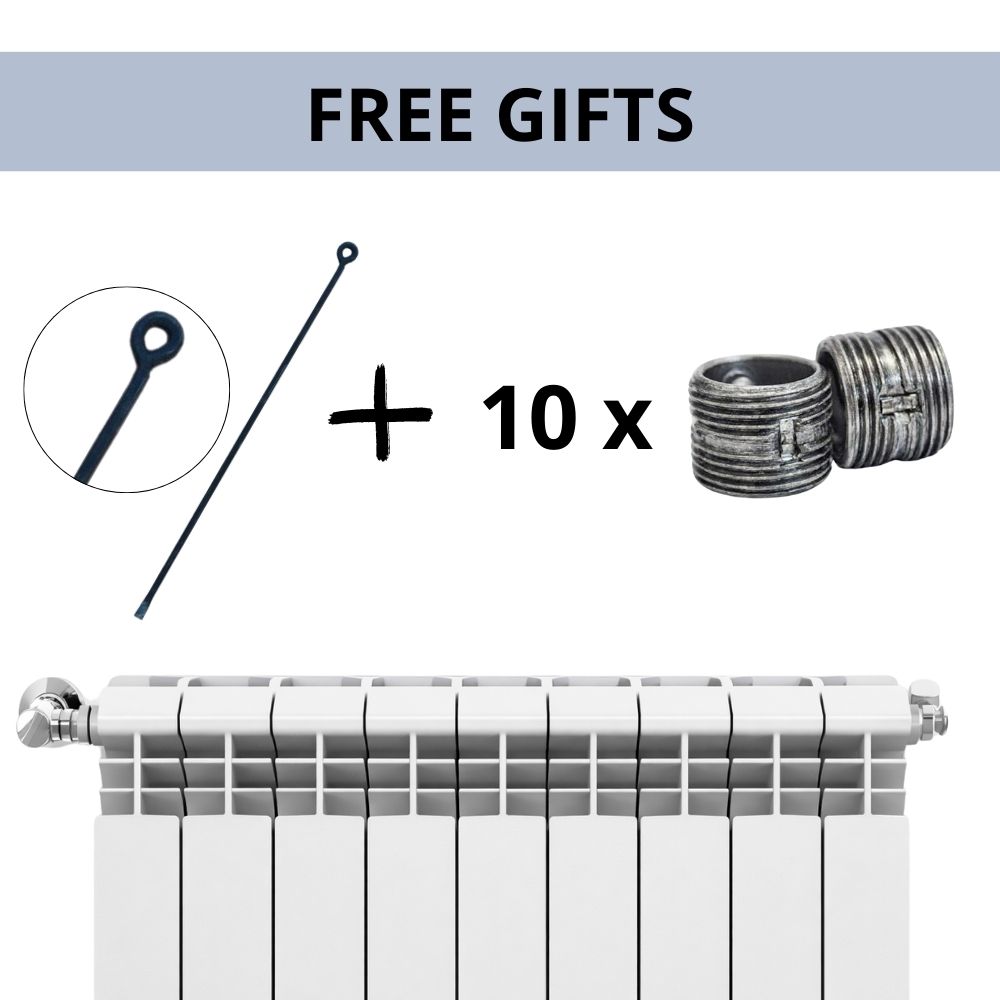 Helyos Evo H700 alumínium radiátorok komplett készlete, 6 darab x 10 szekció | Aluminium radiátor | Radiátorok |