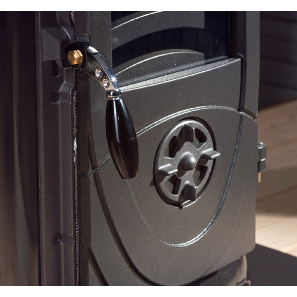 Olasz öntöttvas kályhá La Nordica Super Junior fekete, 5.7kW | Öntöttvas kályhak | Kályha |