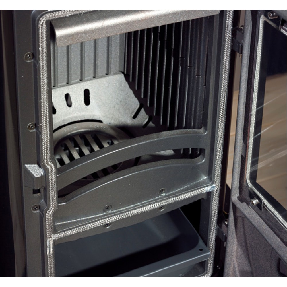 Olasz öntöttvas kályhá La Nordica Super Junior fekete, 5.7kW | Öntöttvas kályhak | Kályha |