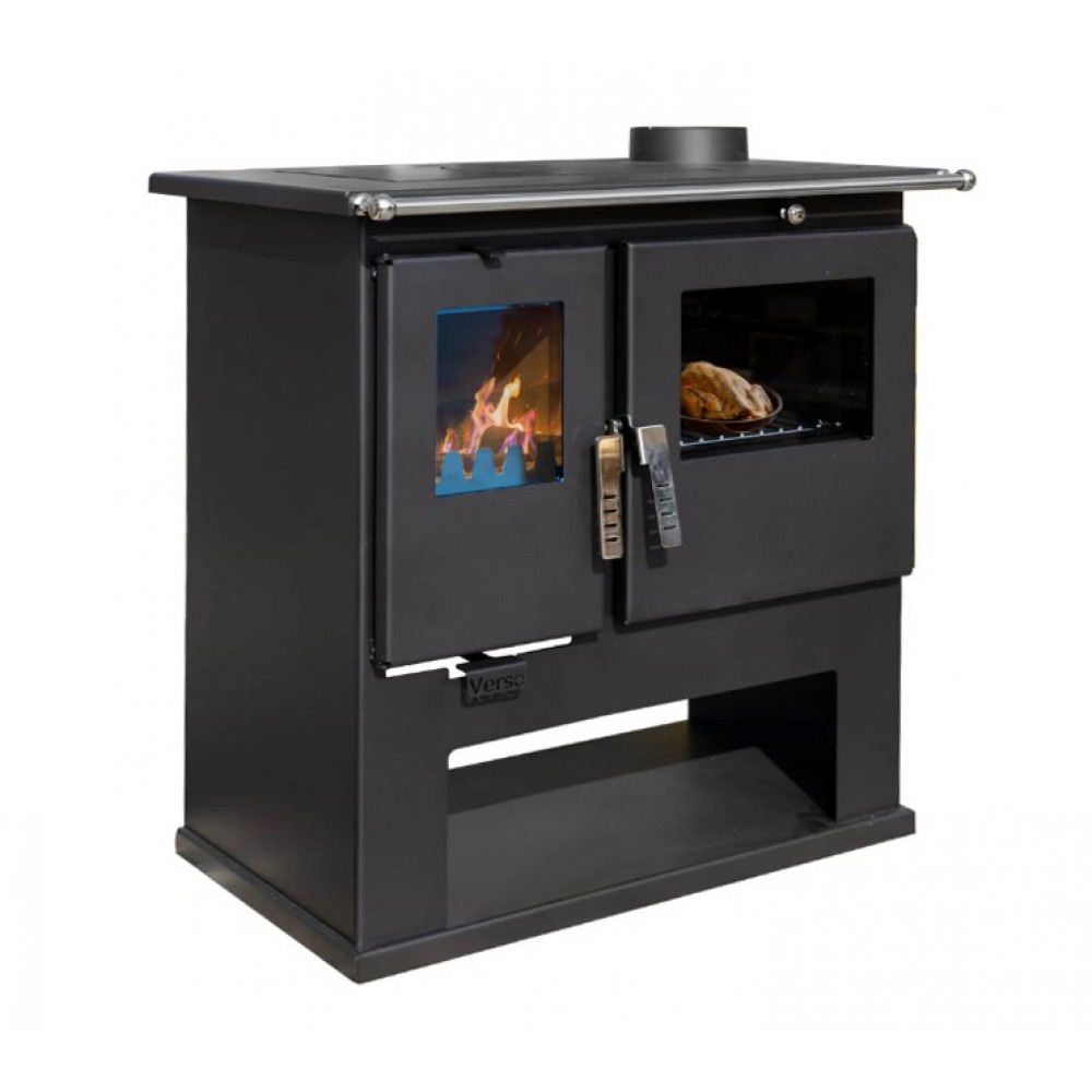 Fatüzelésű tűzhely Verso CS, 7.7kW