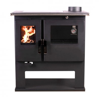 Fatüzelésű tűzhely Verso CS Ceramic Jobb kerámia főzőlappal, 7.7kW - Verso
