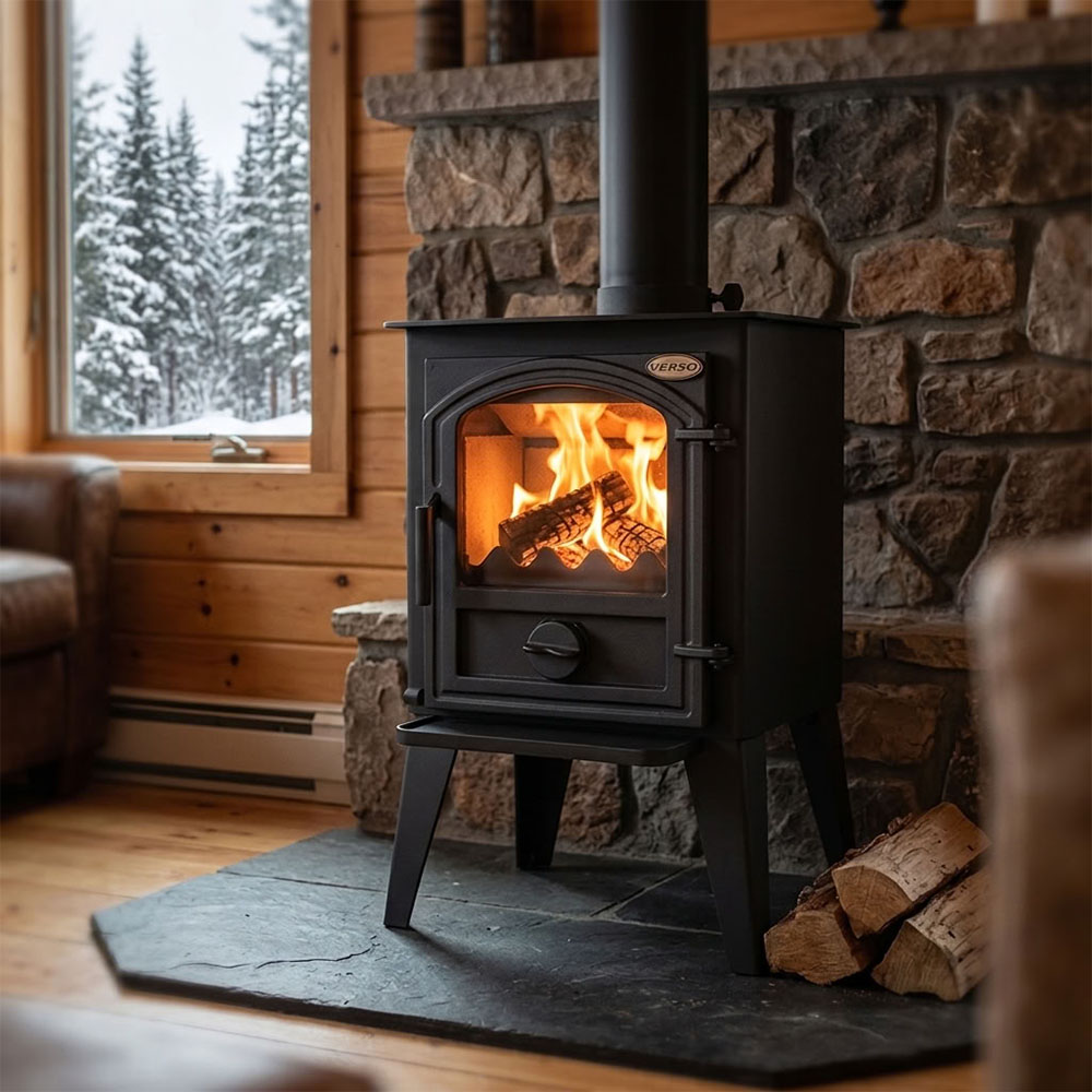 Kályha Verso 1 LL CID, 7.5kW | Levegős kályhák | Kályhák |