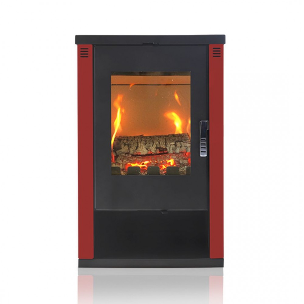 Kályha Verso Theia, Bordeaux, 9kW | Levegős kályhák | Kályhák |