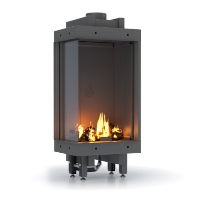 Gázkandalló Velmora Fire GAS STANDING CORNER, 3.9kW - 6.0kW - Velmora Fire