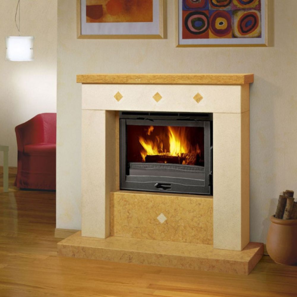 Olasz öntöttvas kandallóbetét fireplace La Nordica Inserto 70, 7.8kW | Öntöttvas kandallók | Kandalló |