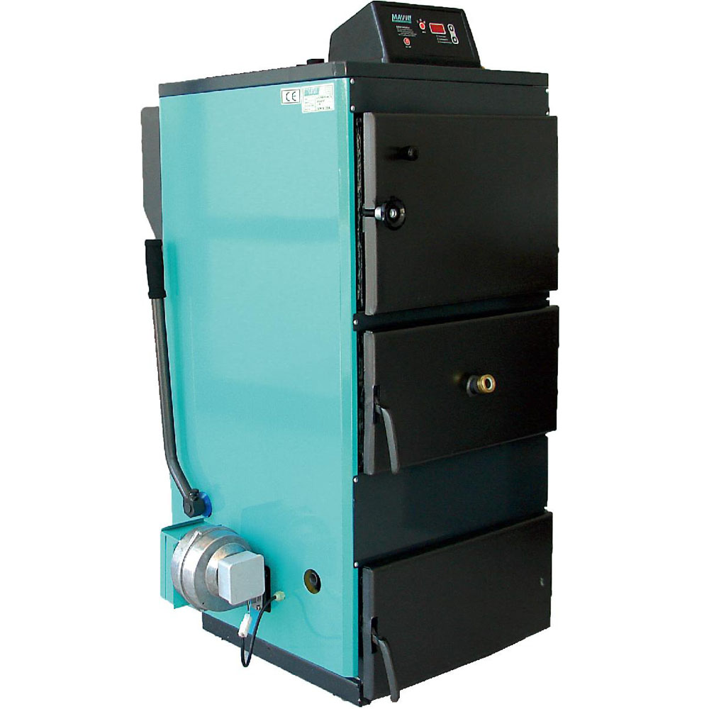 Fatüzelésű kazán Mavil ECO 25, 29 kW |  |  |