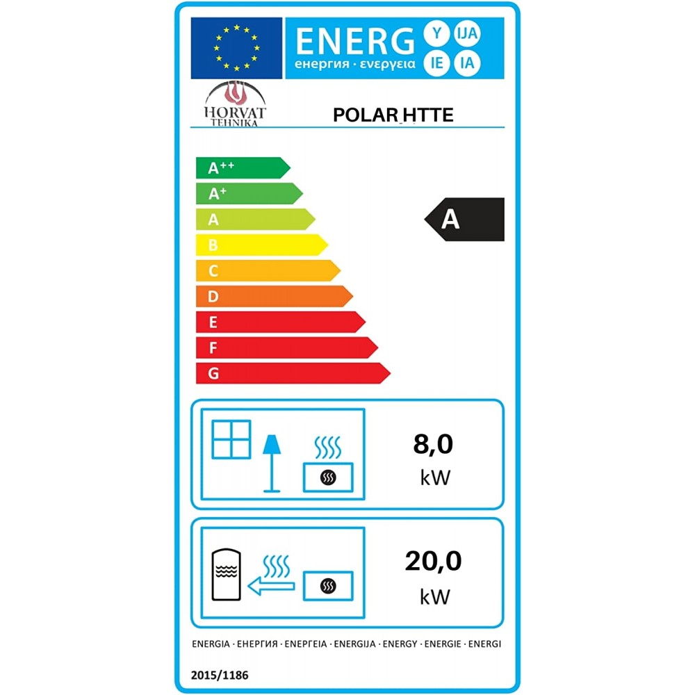 Vízteres fatüzelésű tűzhely Horvat Polar HTTE 28 kW | Fatüzelésű tűzhelyek | Fatüzelésű |