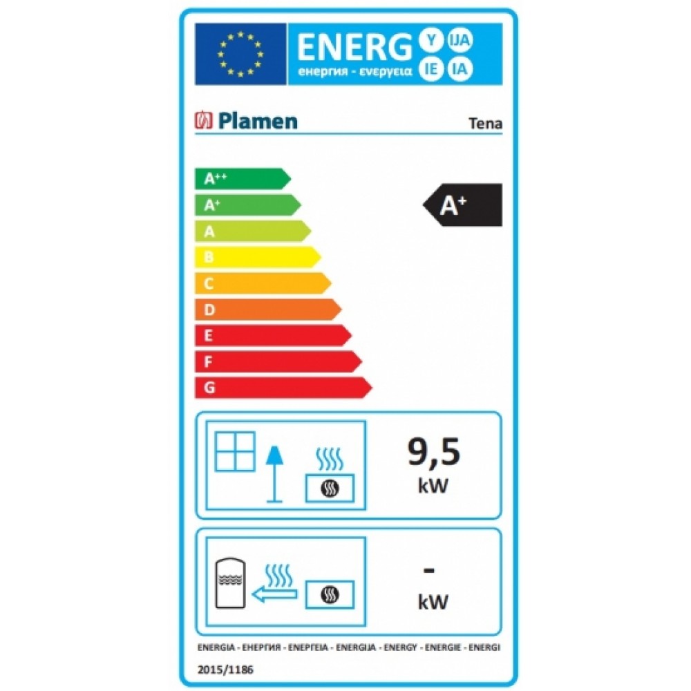 Kályha Plamen Tena 9.5kW | Fatüzelésű kályha | Kályha |