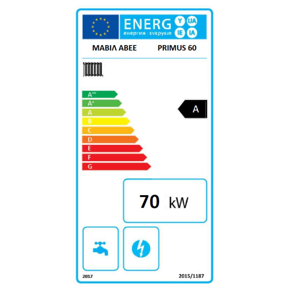 Pellet kazán Mavil Primus 60, 70kW | Pellet kazánok |  |