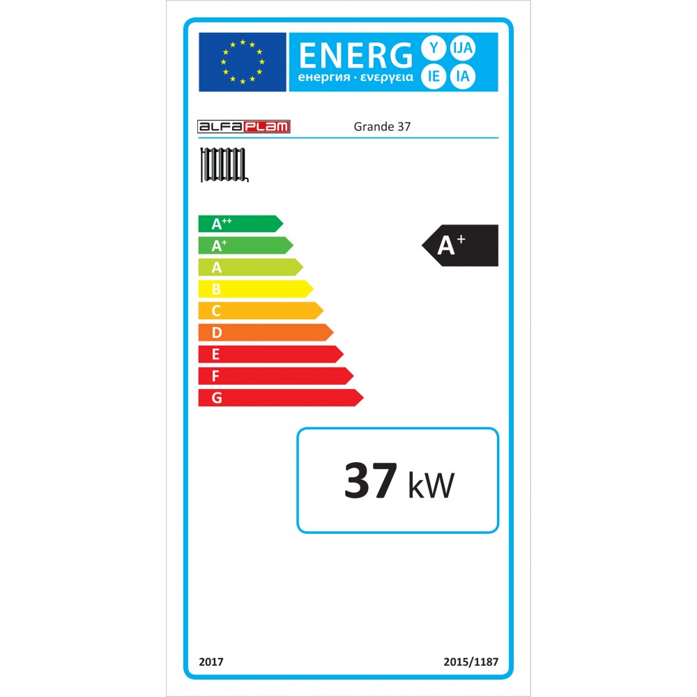 Pellet kazán Alfa Plam Grande 37, 37kW | Pellet kazánok | Pellet |