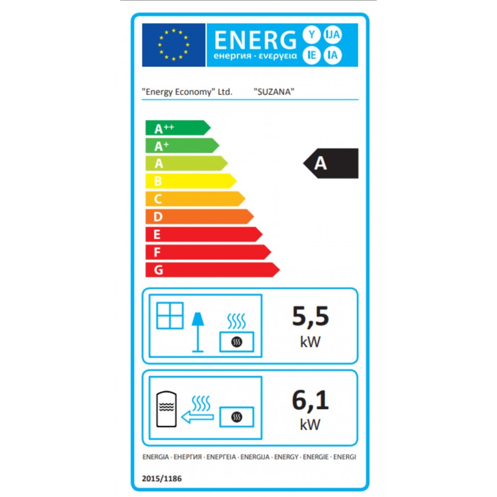 Vízteres kályhá, sütővel Balkan Energy Suzana Ceramic, 11.6kW - 13.43kW | Vízteres kályhák | Kályhák |